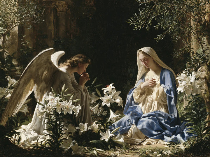 The Annunciation - The Annunciation in the Garden · Landscape n° 2