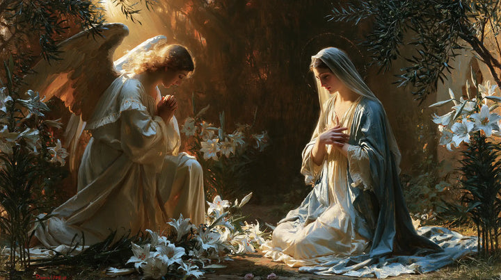 The Annunciation - The Annunciation in the Garden · Landscape n° 14