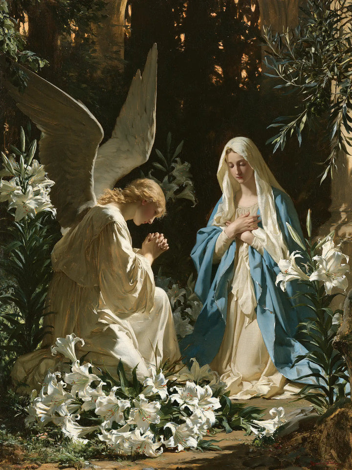 The Annunciation - The Annunciation in the Garden · Portrait n° 20