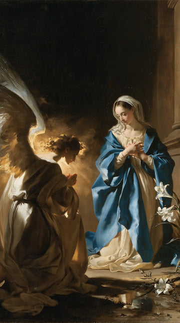 The Annunciation - Black and Gold · Portrait n° 8