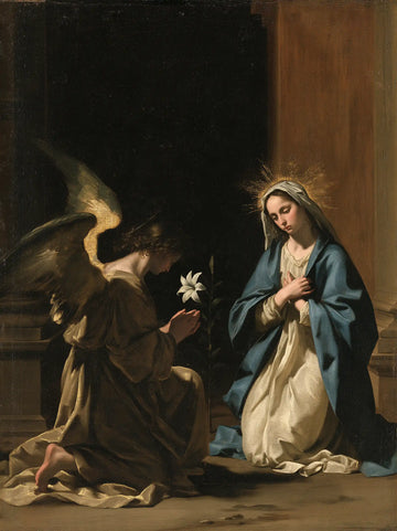 The Annunciation - Black and Gold · Portrait n° 22
