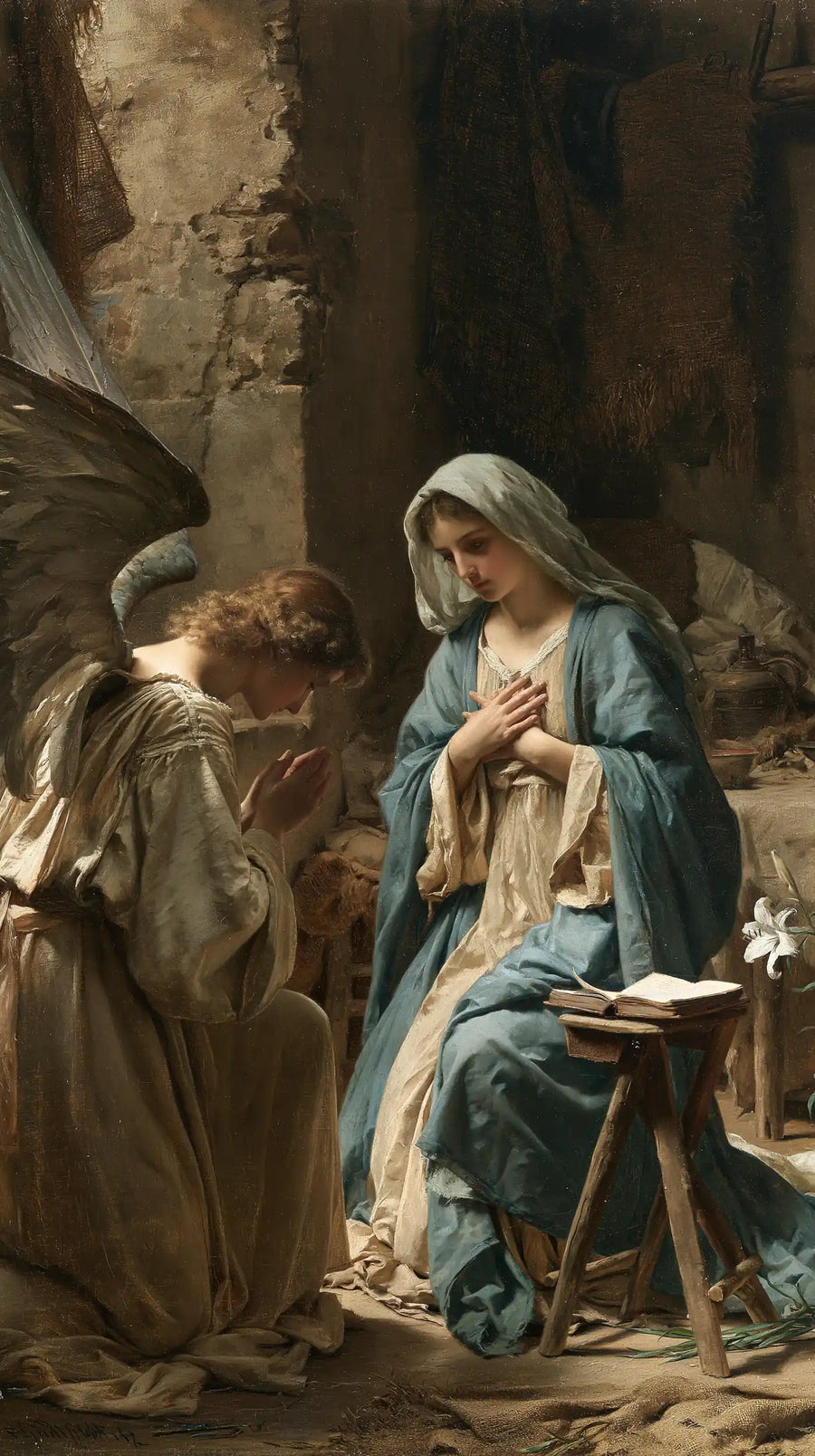 The Annunciation - The Chamber in Nazareth · Portrait n° 3