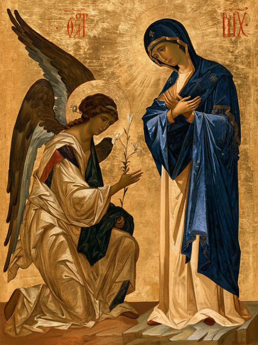 The Annunciation - Contemporary Byzantine · Portrait n° 15