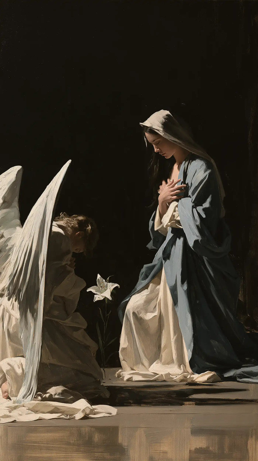 The Annunciation - Contemporary Minimalism · Portrait n° 10