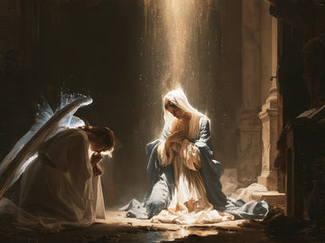 The Annunciation - Divine Light Descending upon Mary · Landscape n° 11