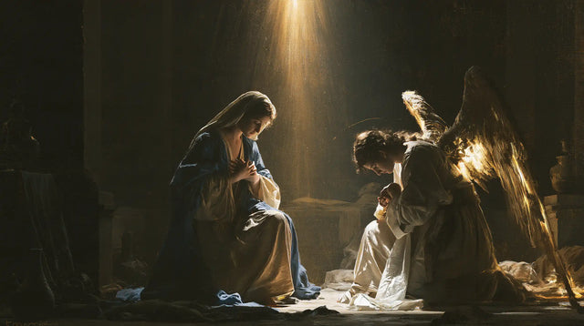The Annunciation - Divine Light Descending upon Mary · Landscape n° 19
