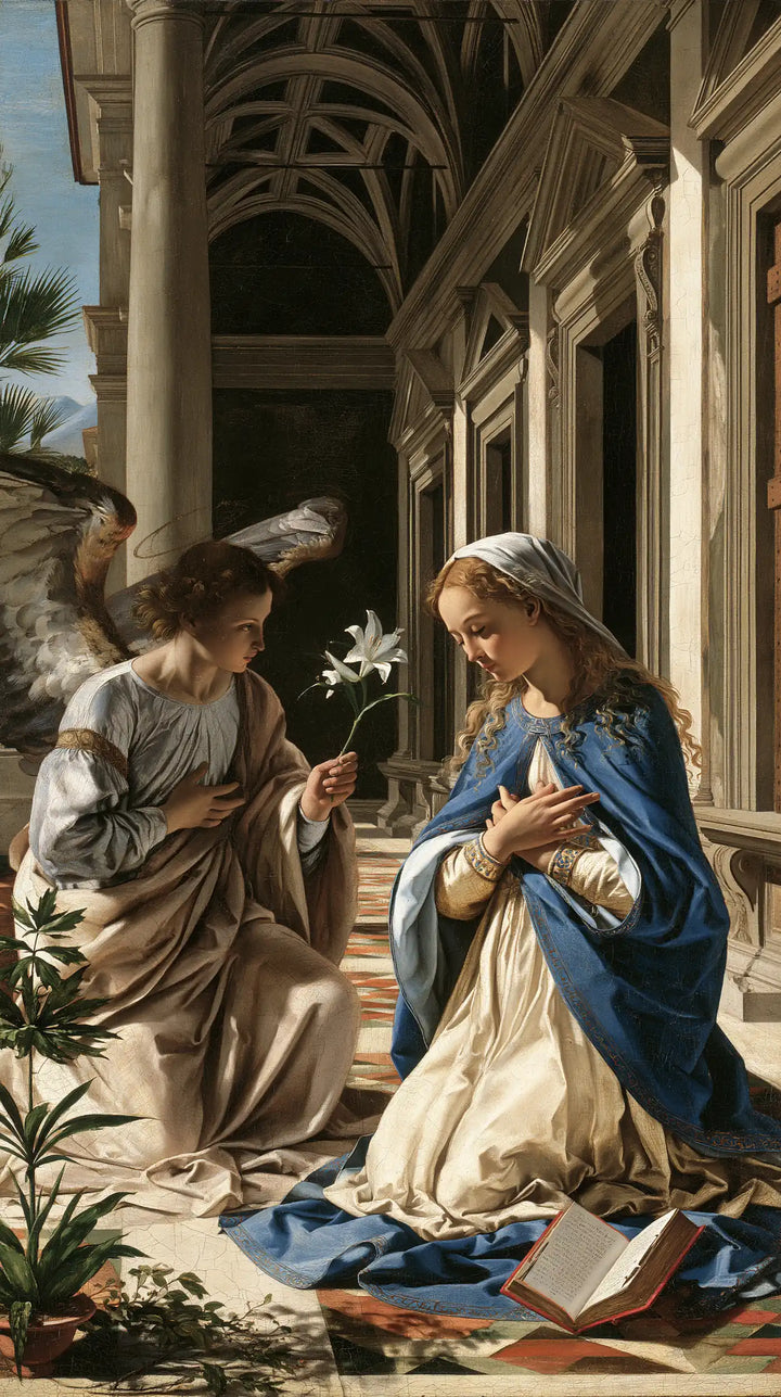 The Annunciation - Florentine Renaissance · Portrait n° 1