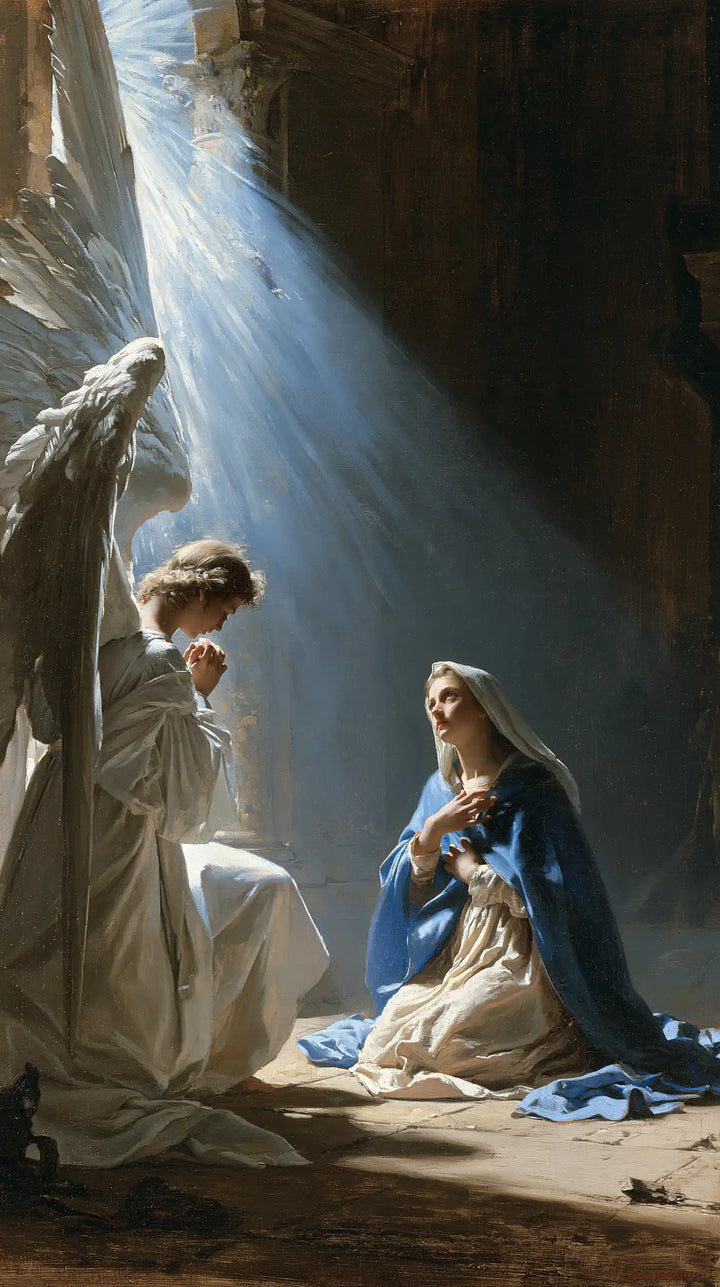 The Annunciation - Gabriel in Radiant Light · Portrait n° 1