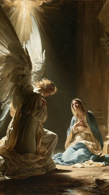 The Annunciation - Gabriel in Radiant Light · Portrait n° 5