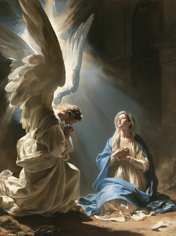 The Annunciation - Gabriel in Radiant Light · Portrait n° 13