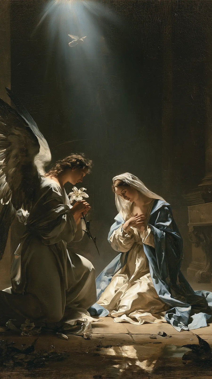 The Annunciation - The Holy Spirit · Portrait n° 2