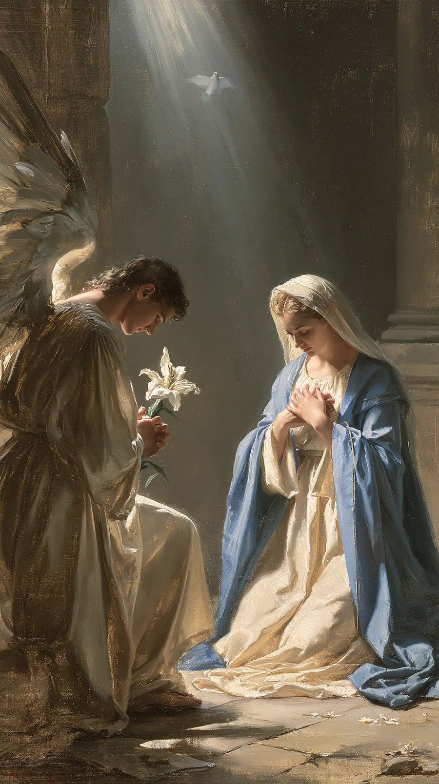 The Annunciation - The Holy Spirit · Portrait n° 8