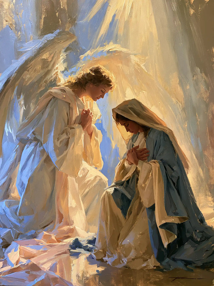 The Annunciation - Impressionist · Portrait n° 20