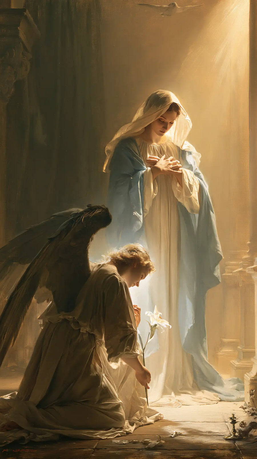 The Annunciation - Peace of the Annunciation · Portrait n° 4