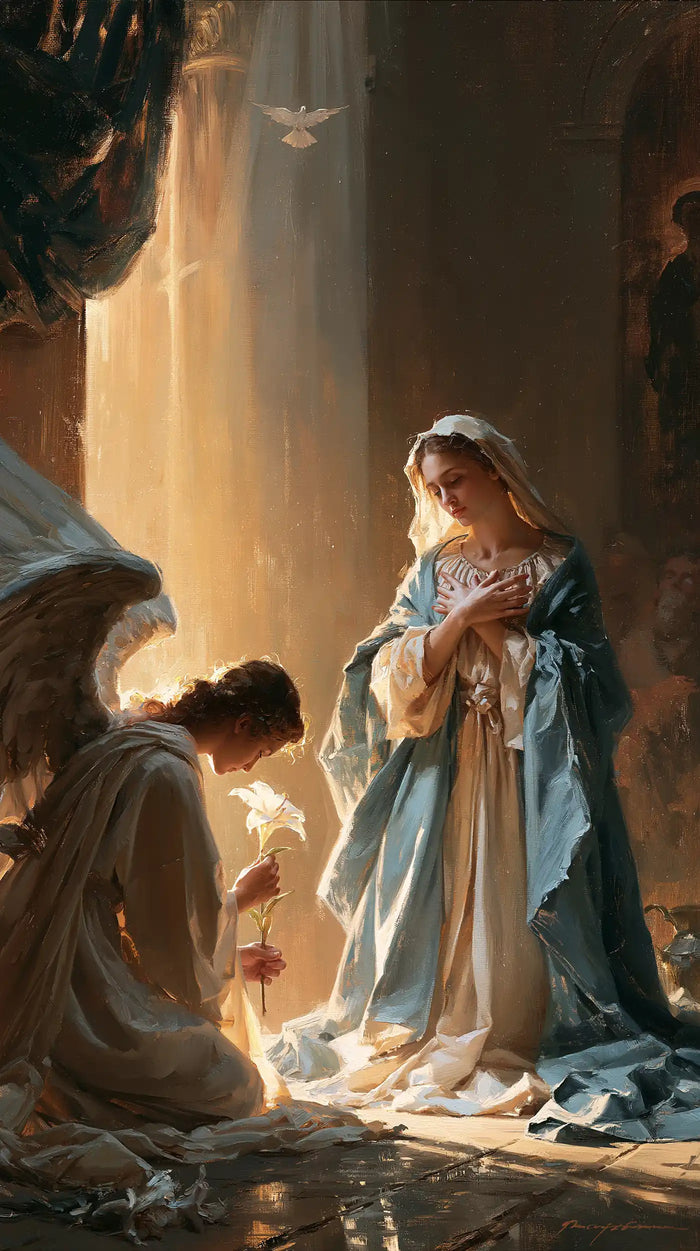 The Annunciation - Peace of the Annunciation · Portrait n° 5
