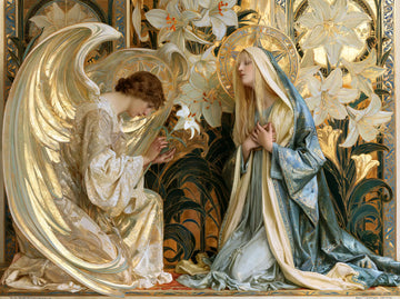 The Annunciation - Sacred Art Nouveau · Landscape n° 11
