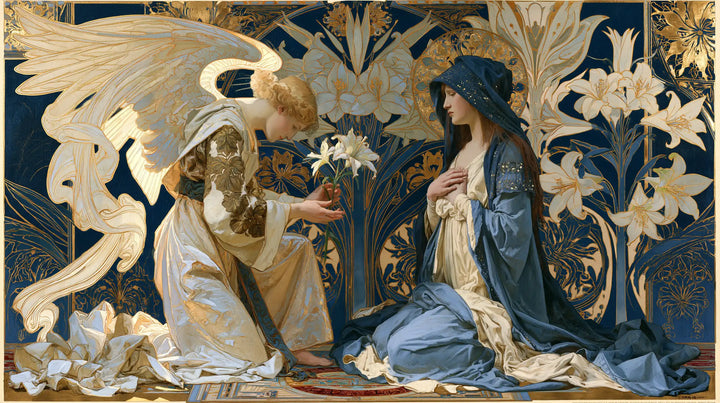 The Annunciation - Sacred Art Nouveau · Landscape n° 15