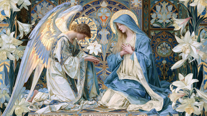 The Annunciation - Sacred Art Nouveau · Landscape n° 21