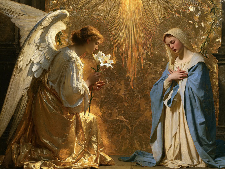 The Annunciation - Sacred Gold · Landscape n° 1