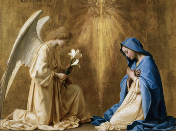 The Annunciation - Sacred Gold · Landscape n° 4