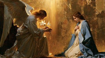 The Annunciation - Sacred Gold · Landscape n° 11
