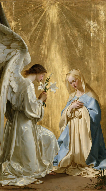 The Annunciation - Sacred Gold · Portrait n° 5