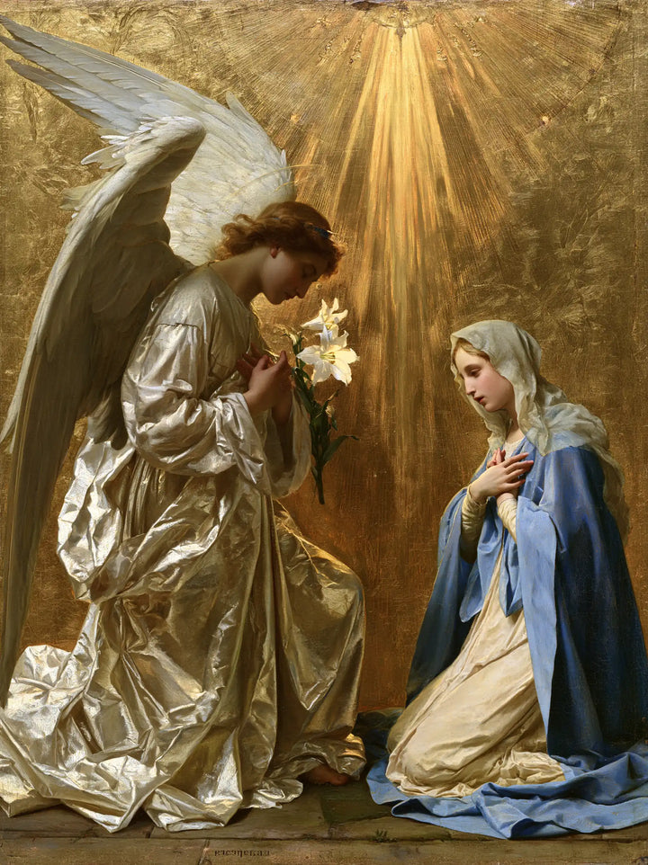 The Annunciation - Sacred Gold · Portrait n° 8