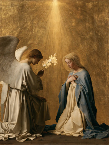The Annunciation - Sacred Gold · Portrait n° 11
