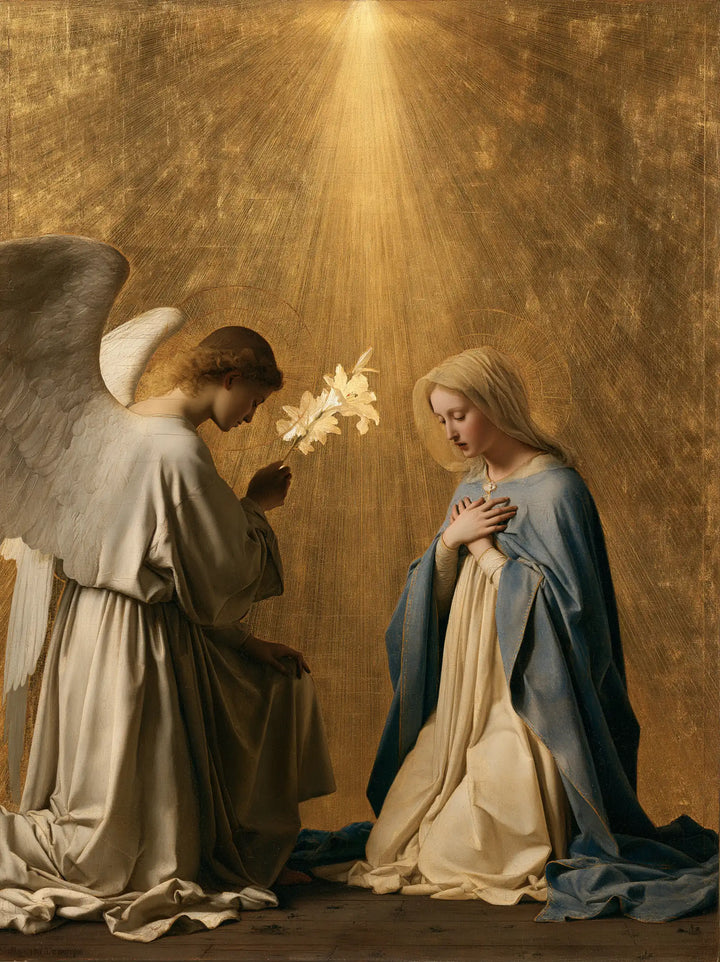 The Annunciation - Sacred Gold · Portrait n° 11