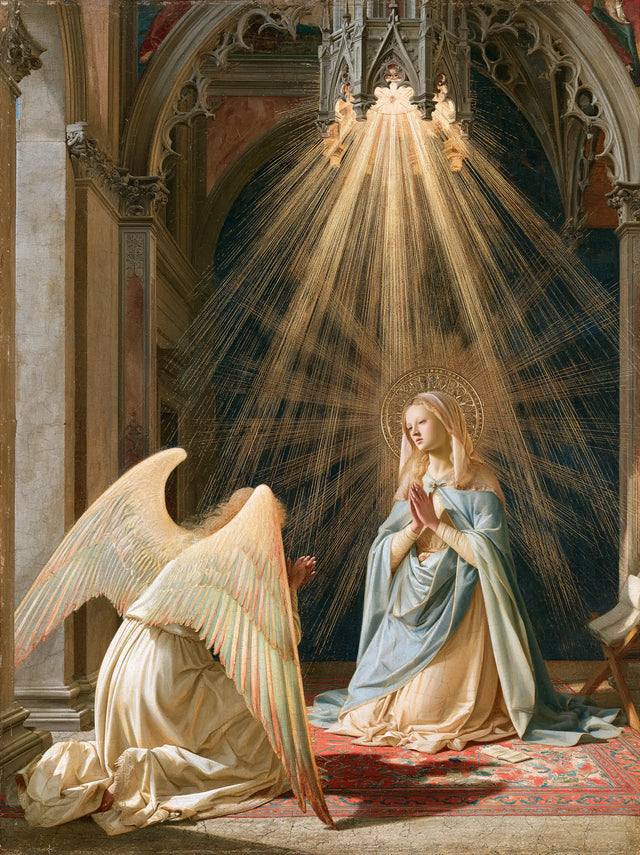 The Annunciation - Sacred Monumental View · Portrait n° 13