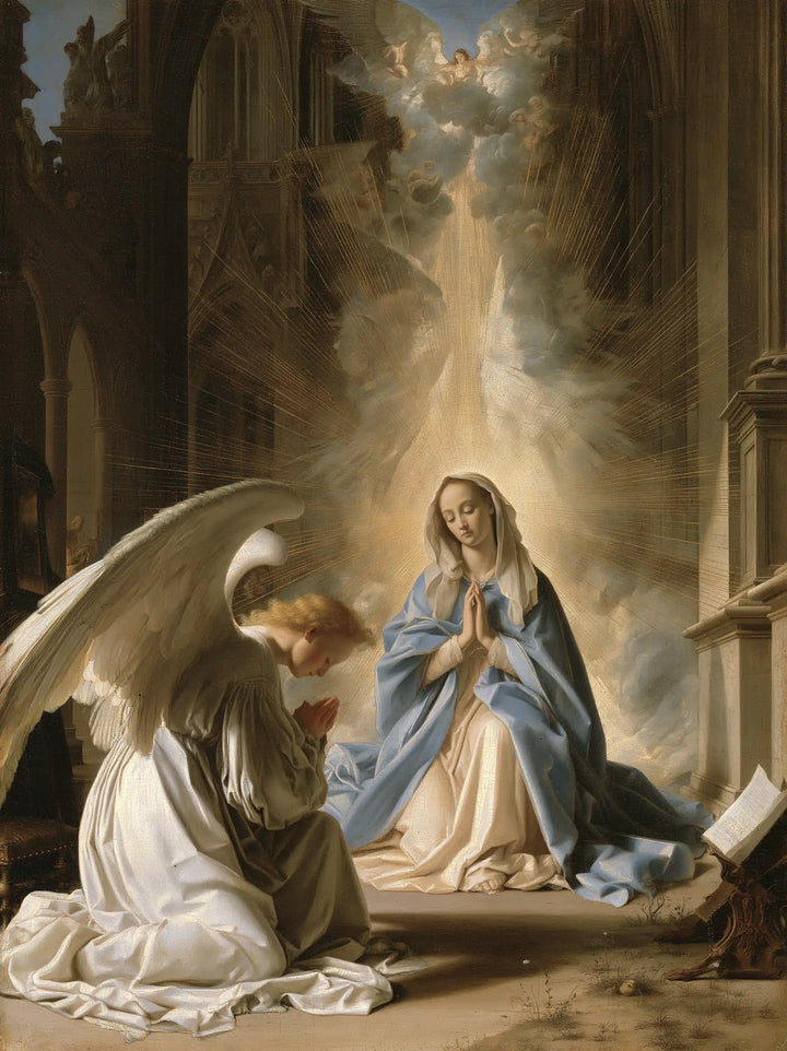 The Annunciation - Sacred Monumental View · Portrait n° 15