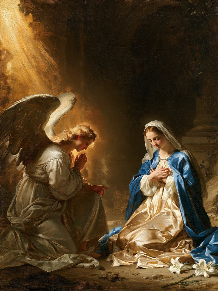 The Annunciation - The Silence of Mary · Portrait n° 13