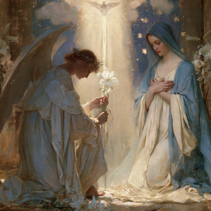 The Annunciation - Symbolist · Square n° 8