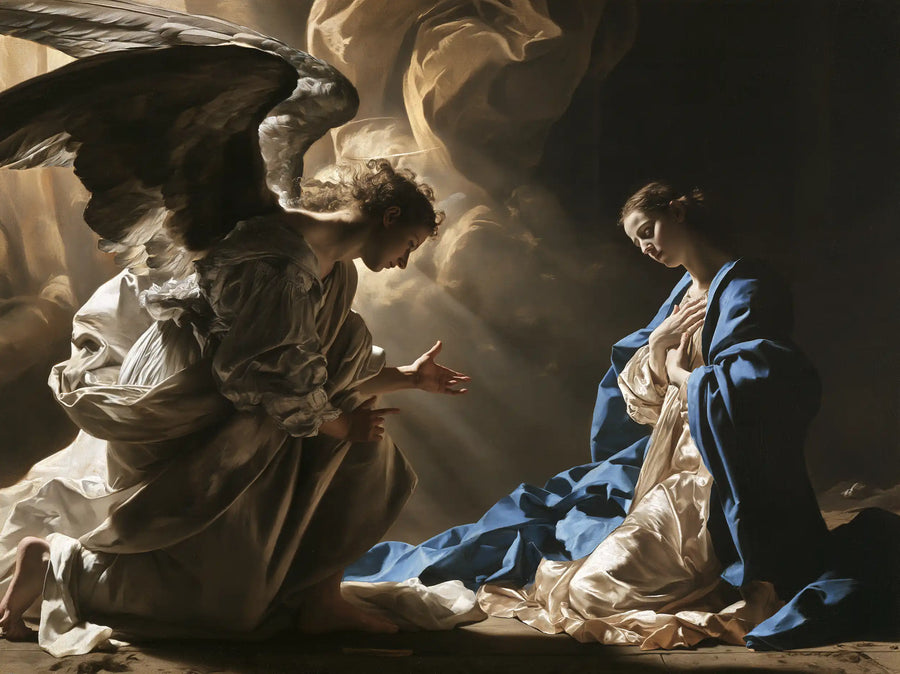 The Annunciation - Theatrical Baroque · Landscape n° 1