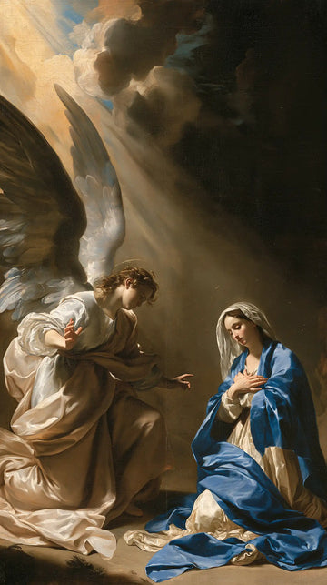 The Annunciation - Theatrical Baroque · Portrait n° 1