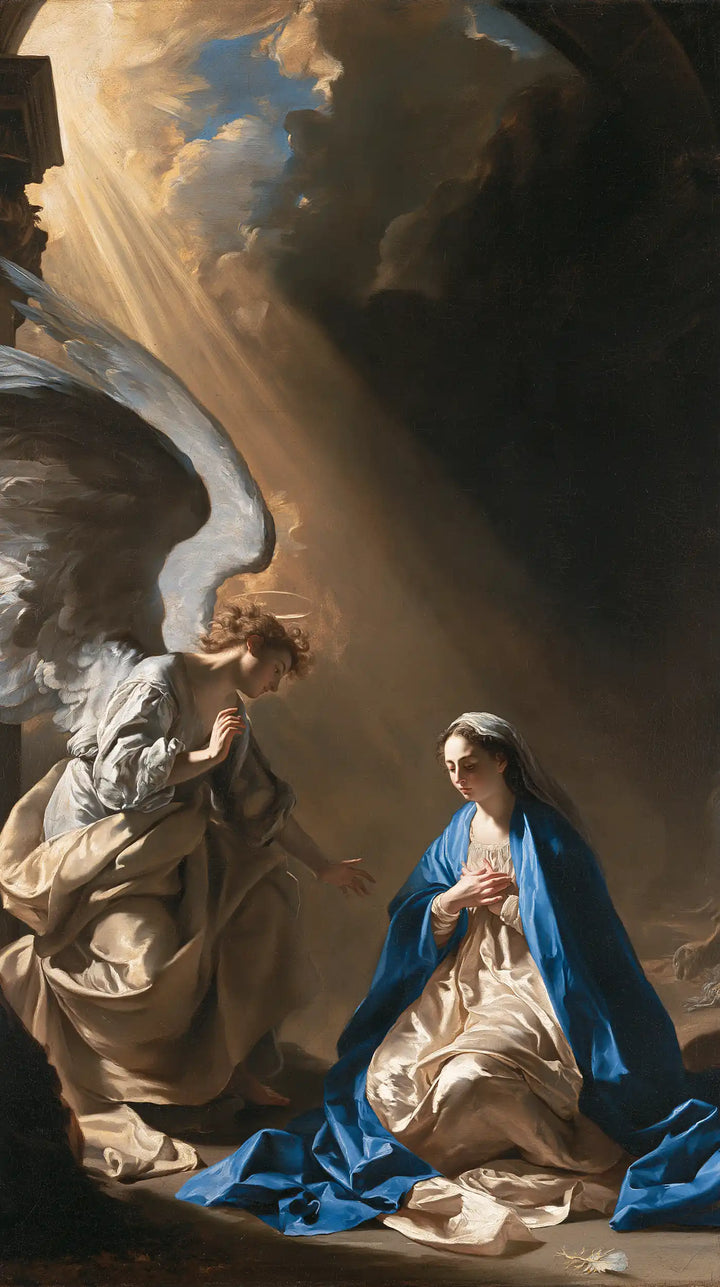 The Annunciation - Theatrical Baroque · Portrait n° 11