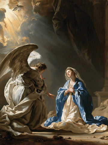 The Annunciation - Theatrical Baroque · Portrait n° 15
