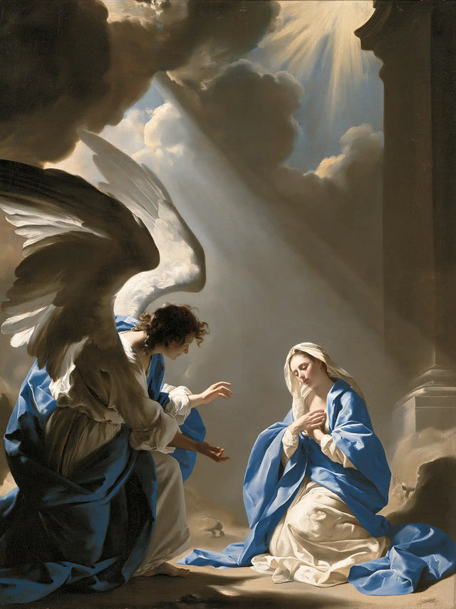The Annunciation - Theatrical Baroque · Portrait n° 23