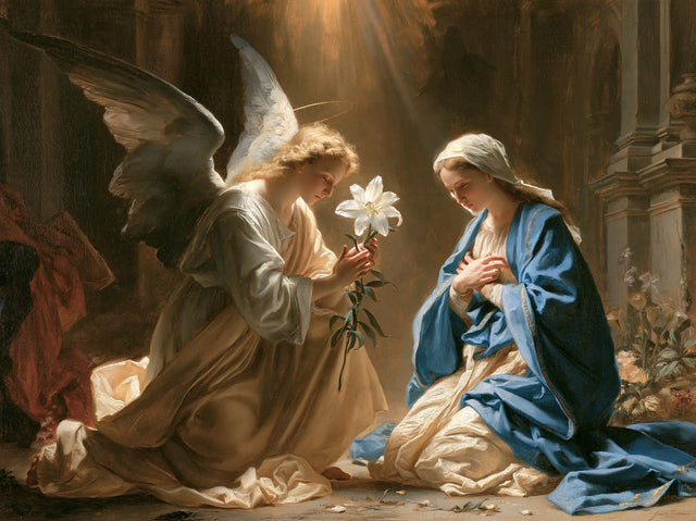 The Annunciation - The White Lily as Symbol · Landscape n° 4