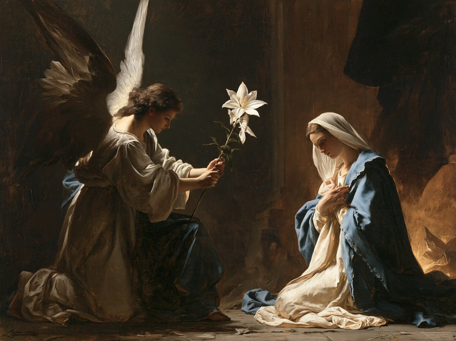 The Annunciation - The White Lily as Symbol · Landscape n° 8