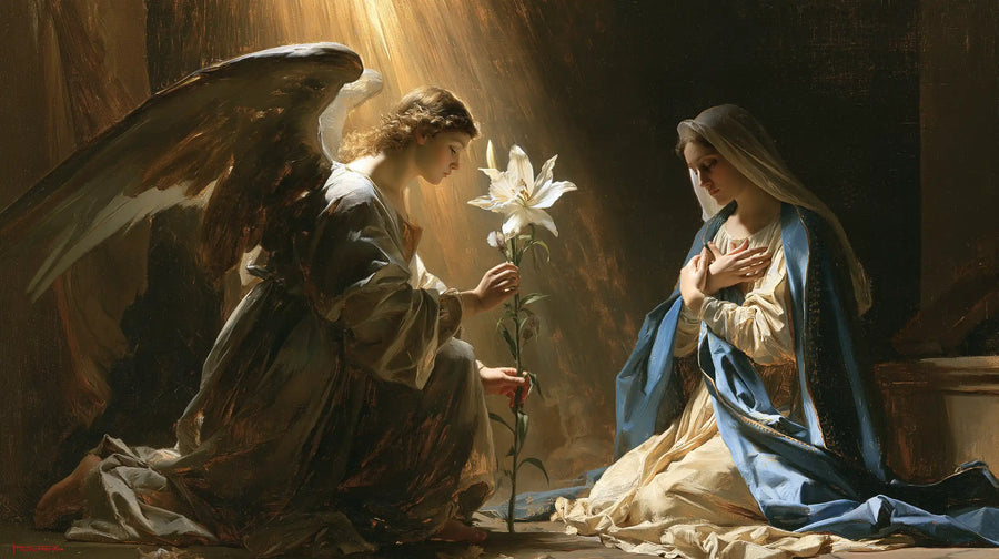 The Annunciation - The White Lily as Symbol · Landscape n° 19