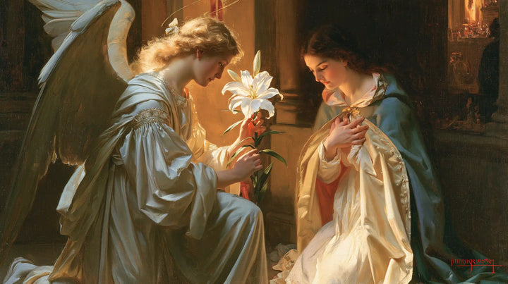 The Annunciation - The White Lily as Symbol · Landscape n° 23