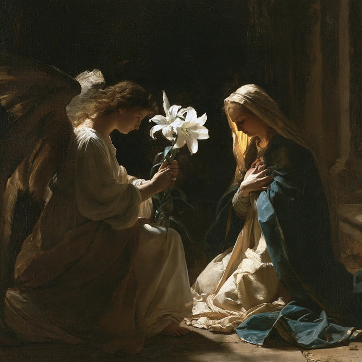 The Annunciation - The White Lily as Symbol · Square n° 11