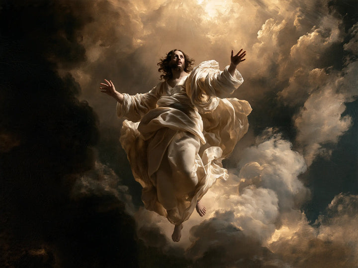 The Ascension of Jesus Christ - Black and Gold · Landscape n° 3