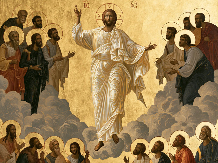 The Ascension of Jesus Christ - Contemporary Byzantine · Landscape n° 7