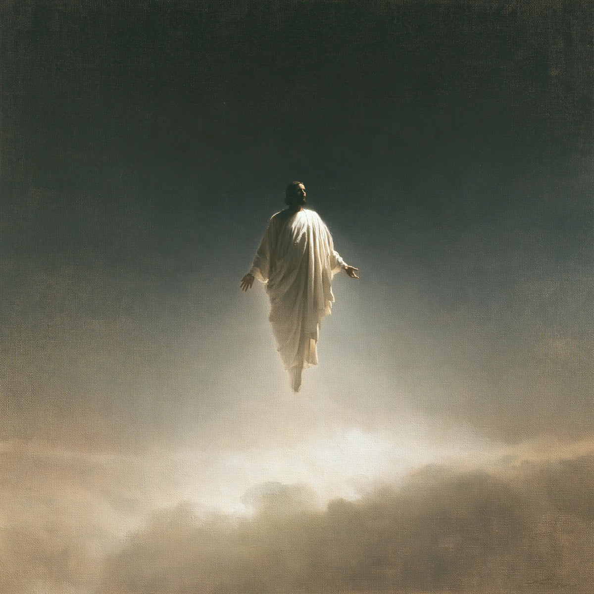 The Ascension of Jesus Christ - Contemporary Minimalism · Square n° 1