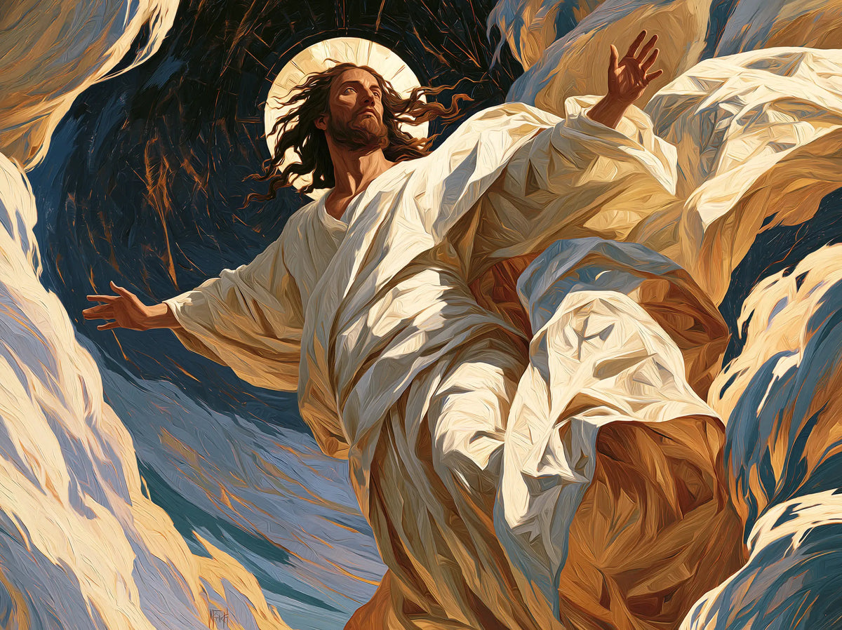 The Ascension of Jesus Christ - Expressionist · Landscape n° 2