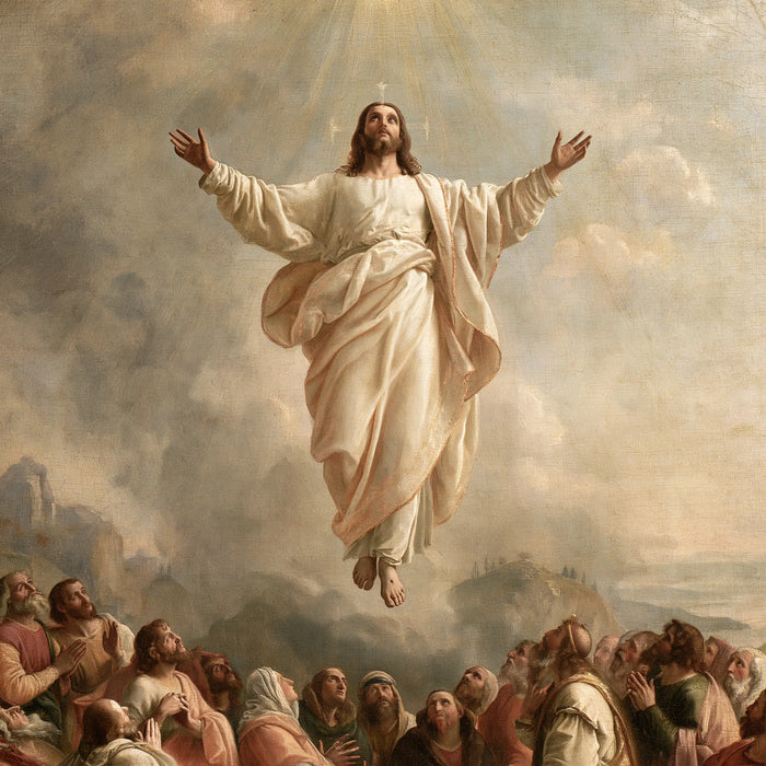 The Ascension of Jesus Christ - Florentine Renaissance · Square n° 3