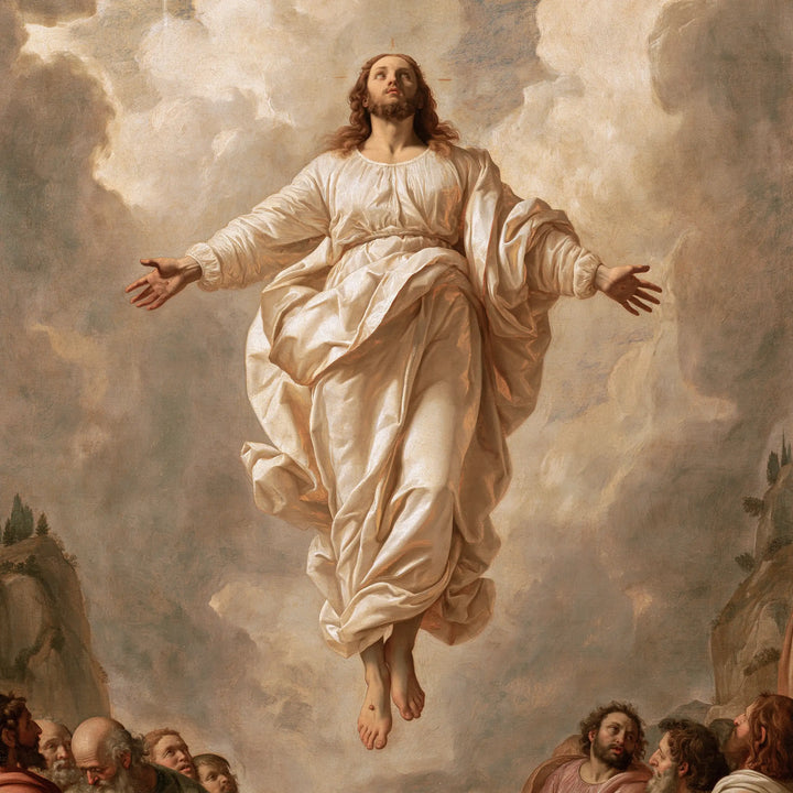 The Ascension of Jesus Christ - Florentine Renaissance · Square n° 6