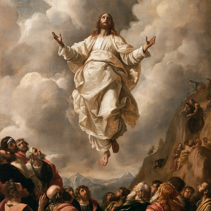 The Ascension of Jesus Christ - Florentine Renaissance · Square n° 7